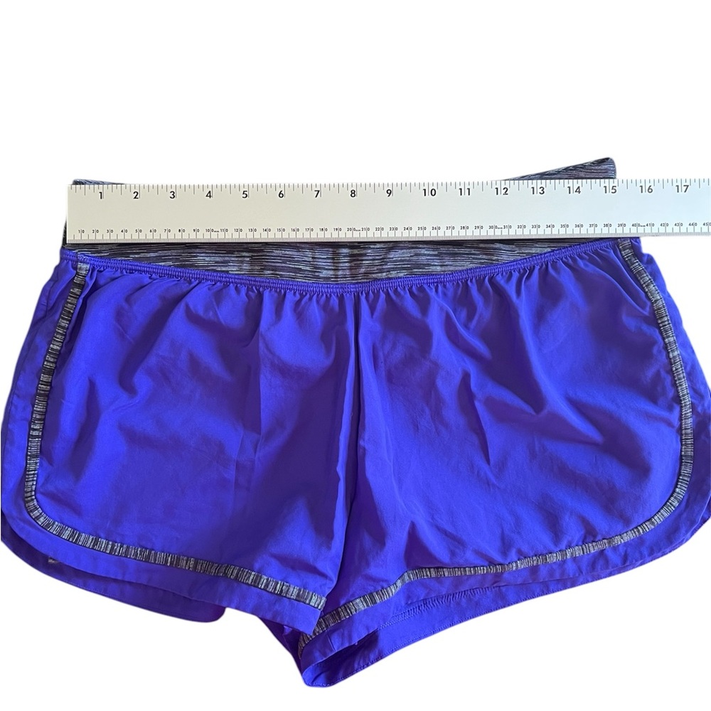 VSX Victoria’s Secret purple blue athletic shorts Size L - Picture 3 of 8